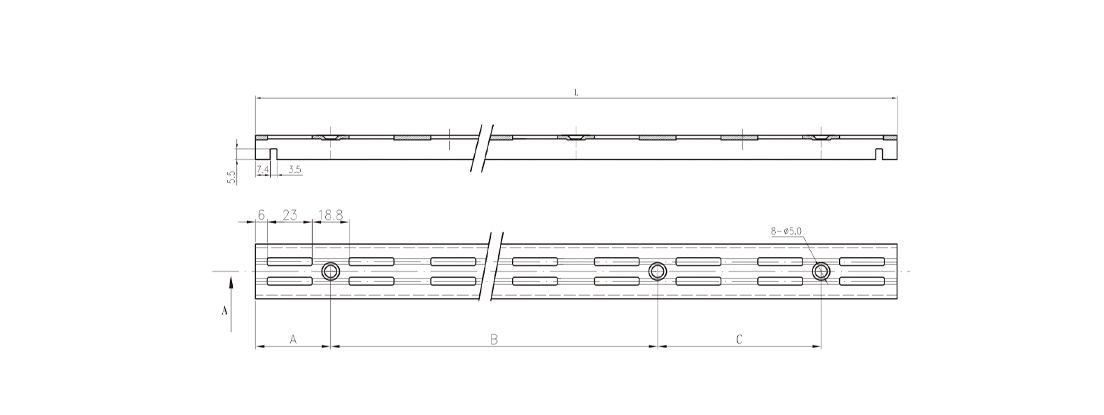 WU-02双槽货架